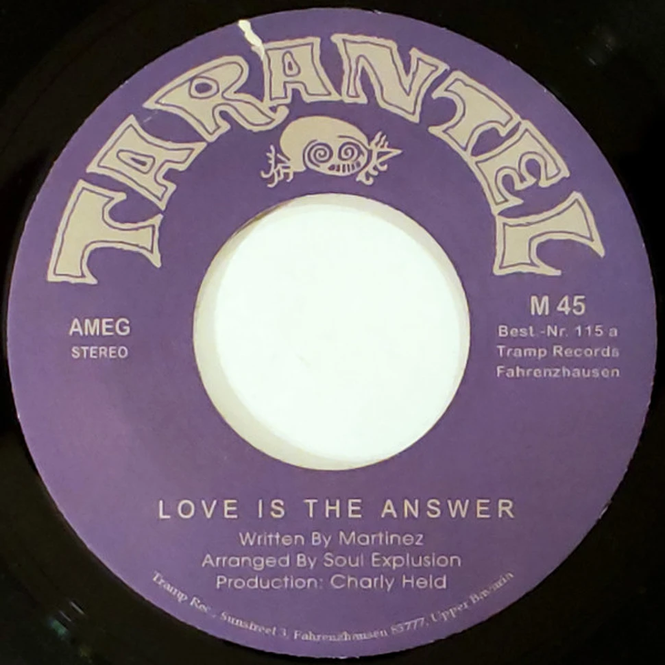 The Soul Explosion - Love Is The Answer / Barn Yard Pimp