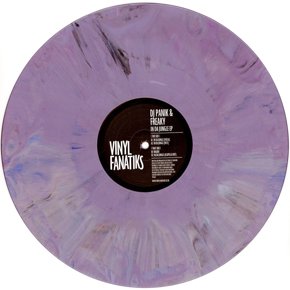 DJ Panik & The Freaky - In Da Jungle Marbled Vinyl Edition