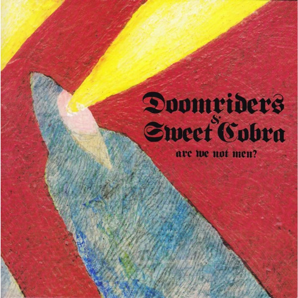 Not Men Doomriders & Sweet Cobra - Are We Not Men? - Vinyl 7