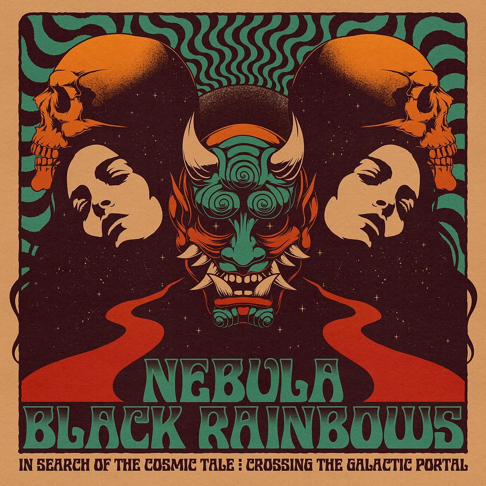 Nebula / Black Rainbows - In Search Of The Cosmic Tale: Crossing The Galactic Portal Black Vinyl Edition