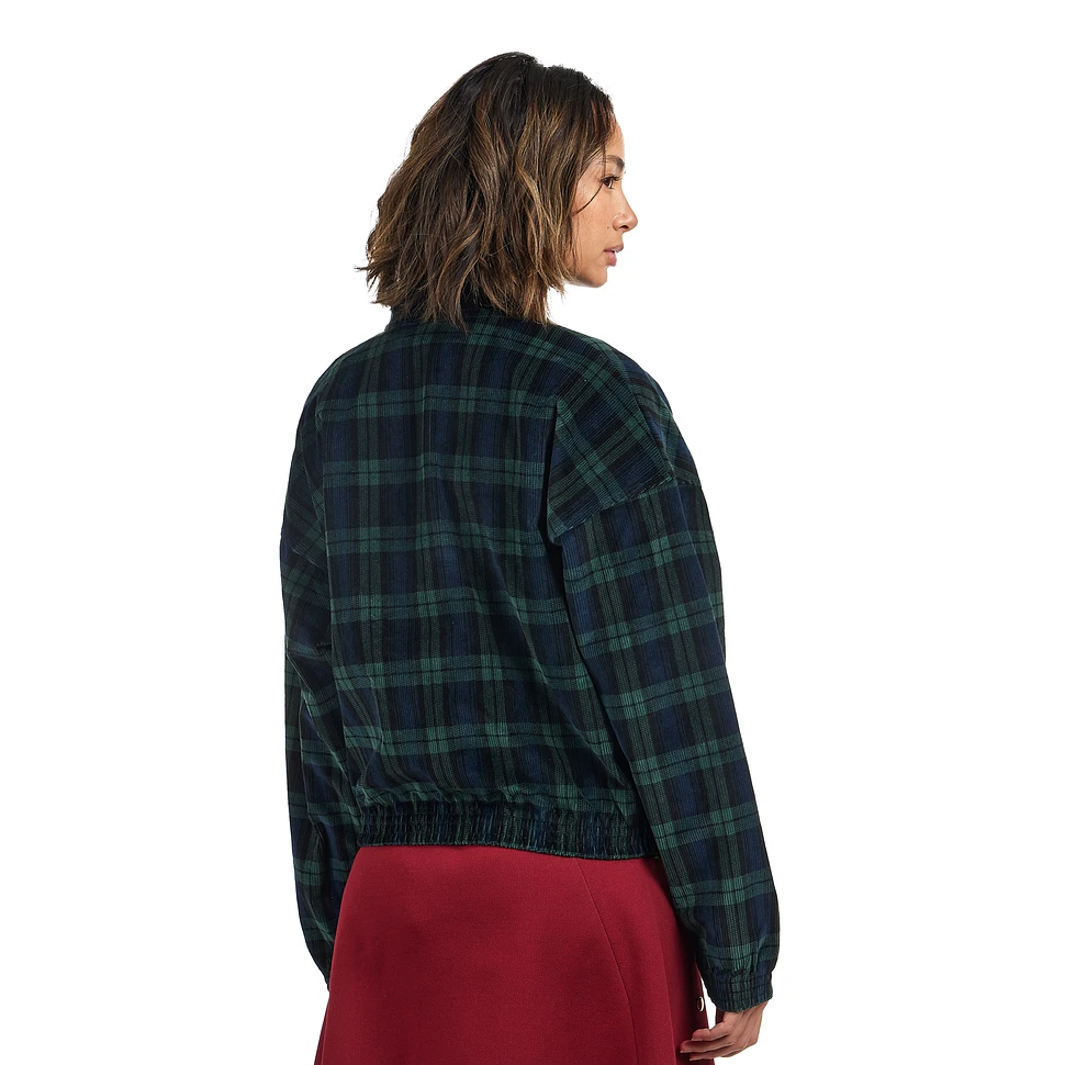 adidas - Corduroy Tartan Half Zip