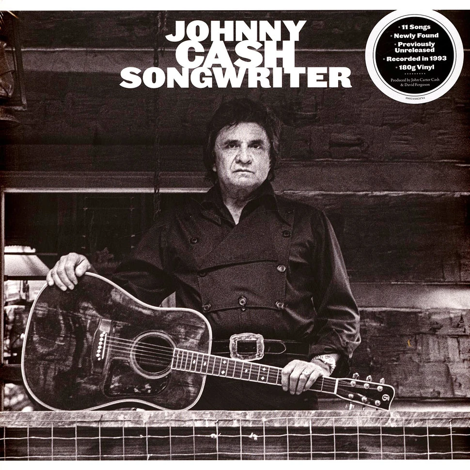 Johnny Cash - Songwriter Black Vinyl Edition