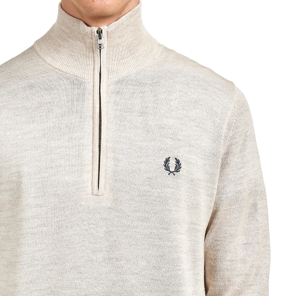 Fred Perry - Classic Half Zip Jumper