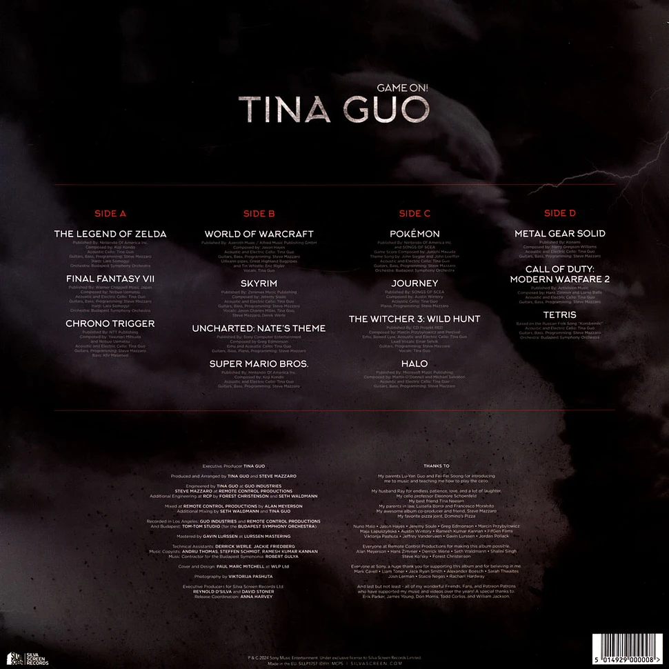 Tina Guo - Game On White Vinyl Edition