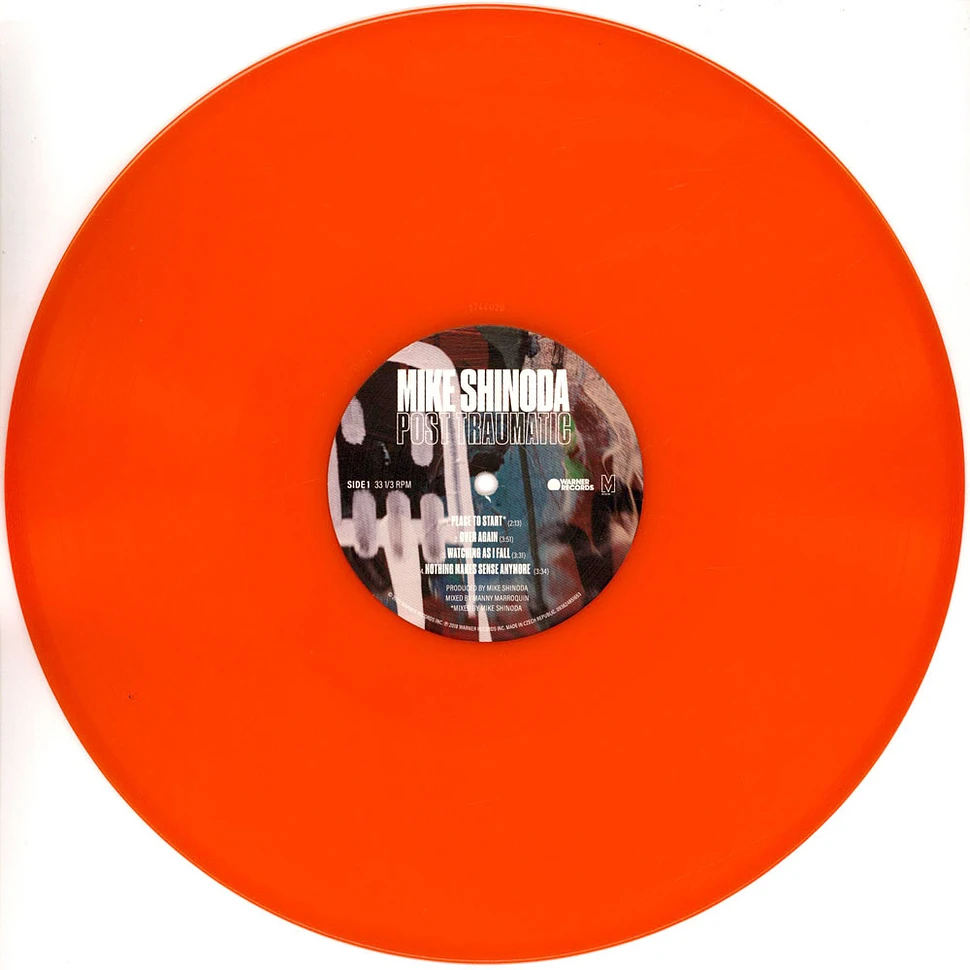 Mike Shinoda - Post Traumatic Deluxe Version Orange Crush Vinyl Edition