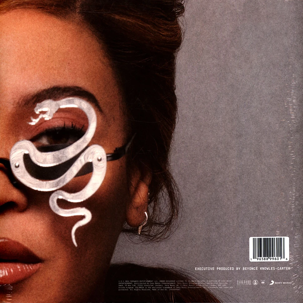 Beyonce - Cowboy Carter White Vinyl Snake Face Edition