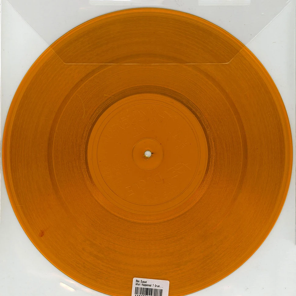 Abe Duque - What Happened ? Orange Vinyl Edtion