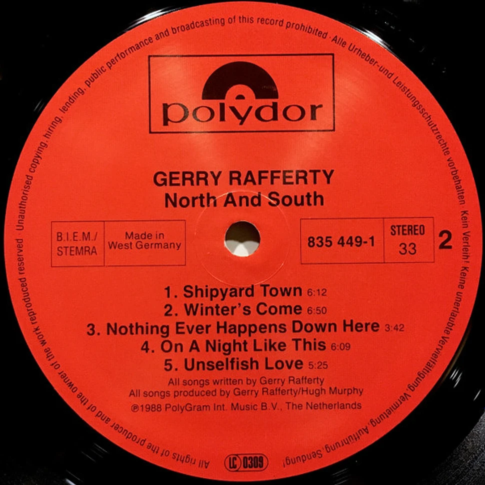 Gerry Rafferty - North & South