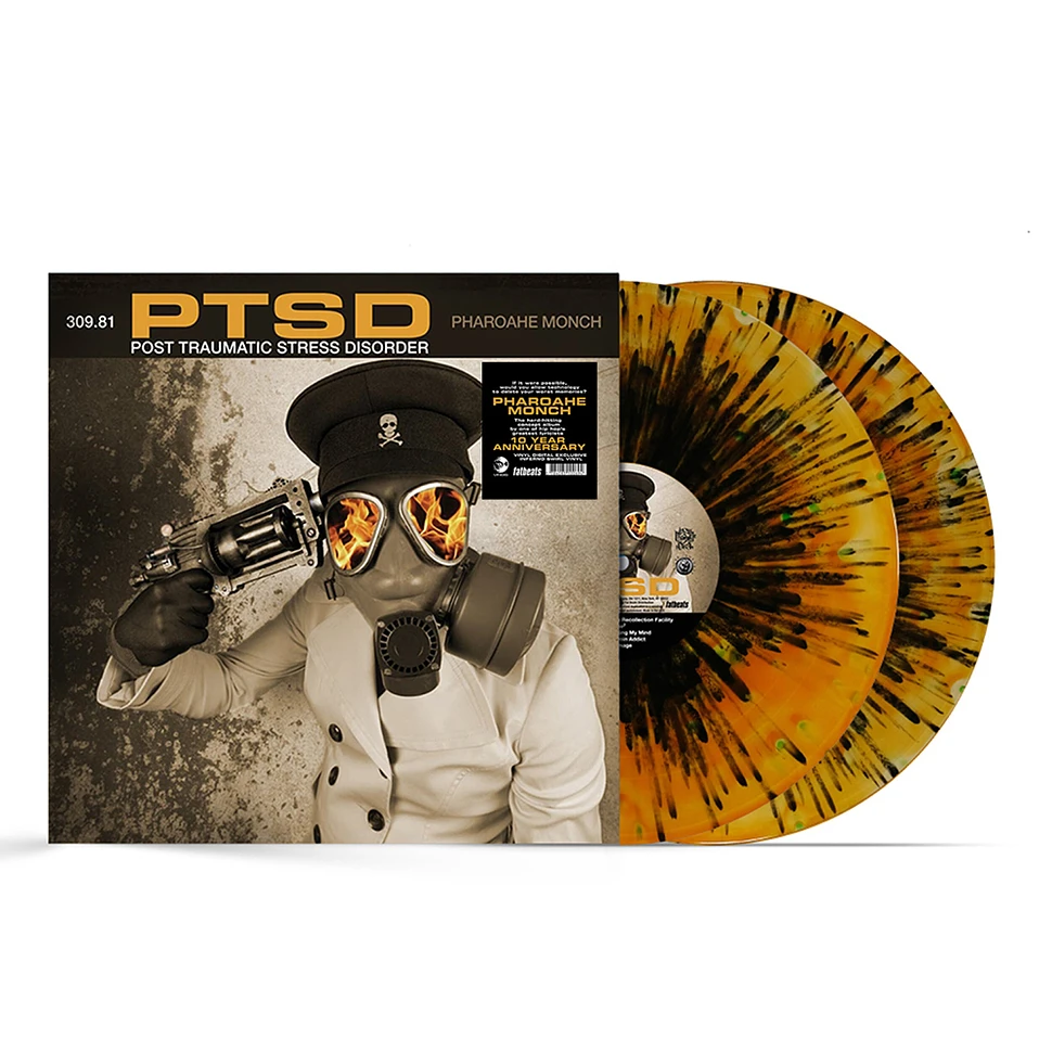 Pharoahe Monch - PTSD (Post Traumatic Stress Disorder) Splatter Vinyl Edition