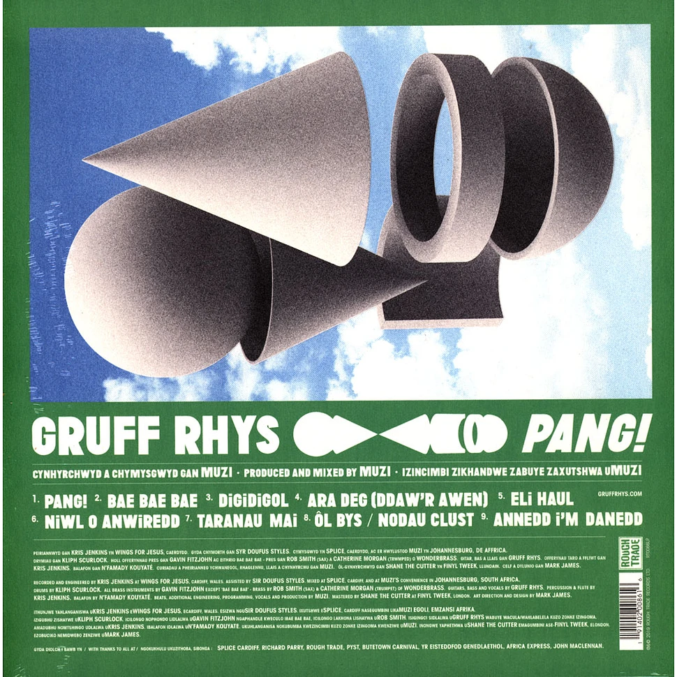 Gruff Rhys - Pang! Green Vinyl Edition