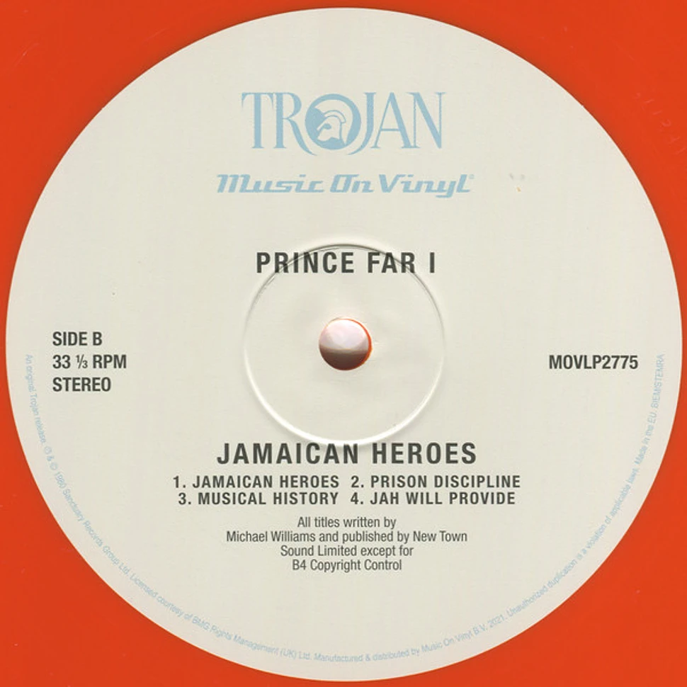 Prince Far I - Jamaican Heroes