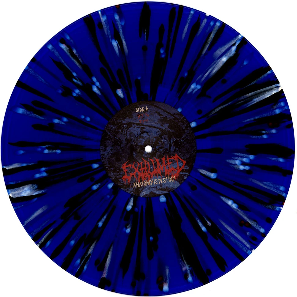 Exhumed - Anatomy Is Destiny Royal Blue With Splatter Vinyl Editi