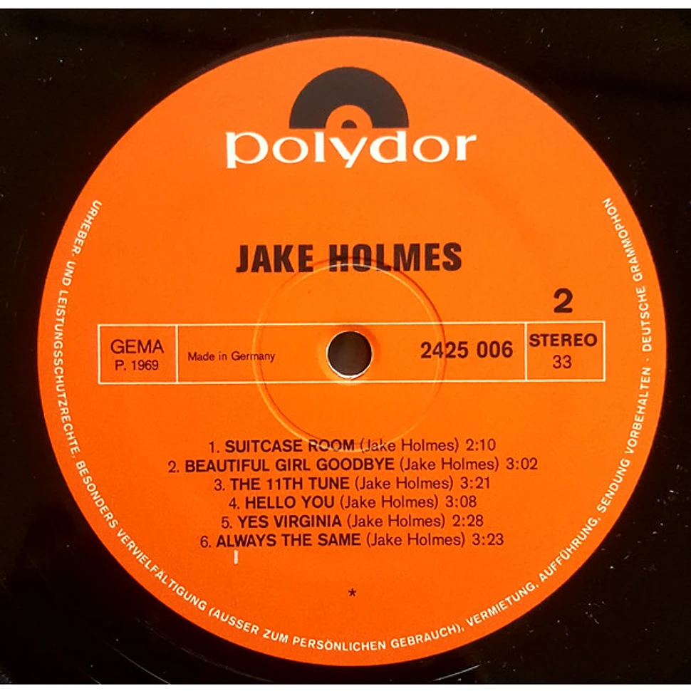 Jake Holmes - Jake Holmes