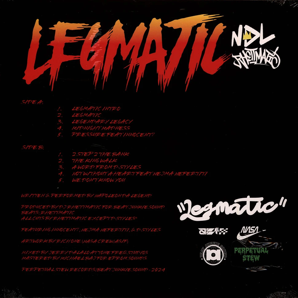 Napoleon Da Legend & Rhettmatic - Legmatic