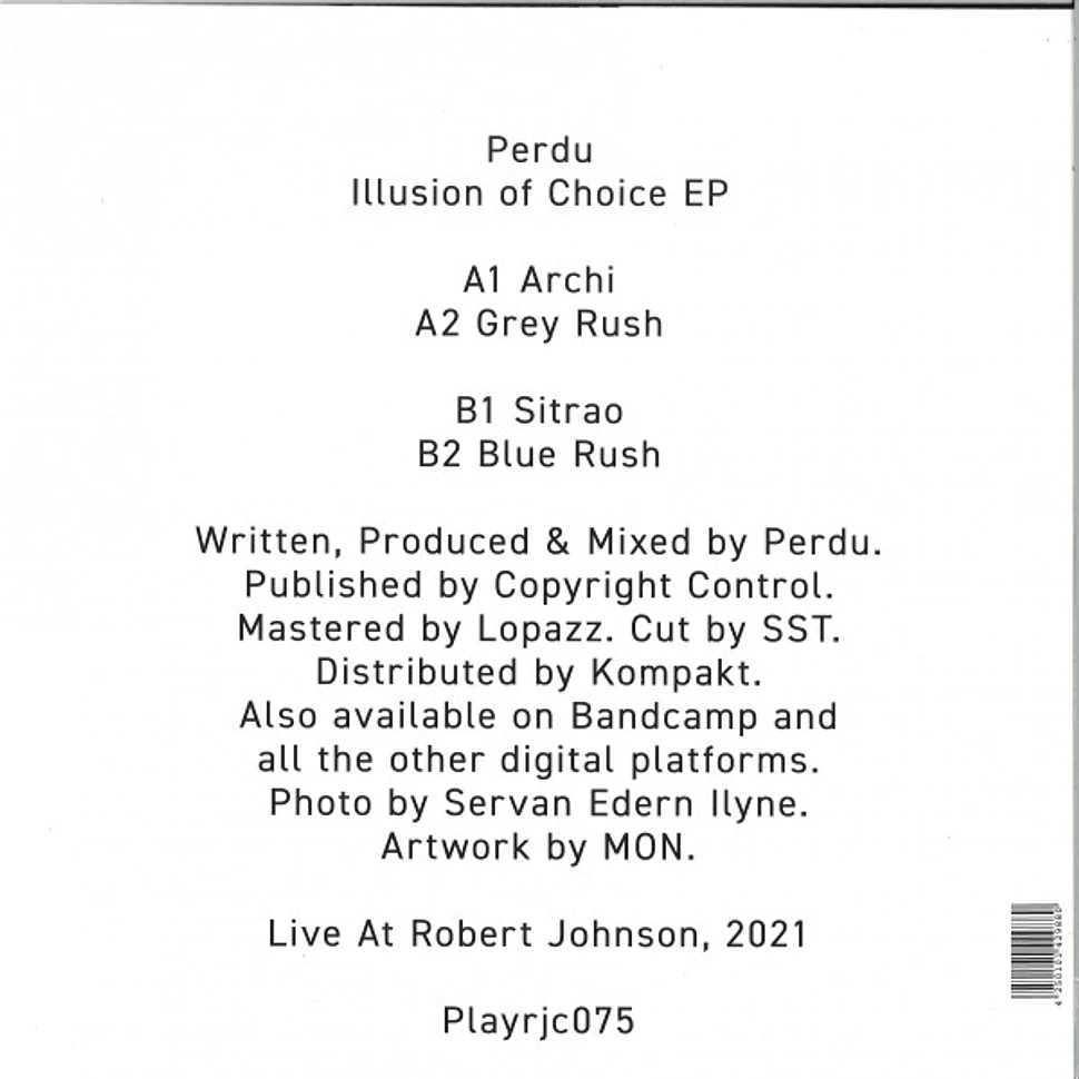 Perdu - Illusion Of Choice EP