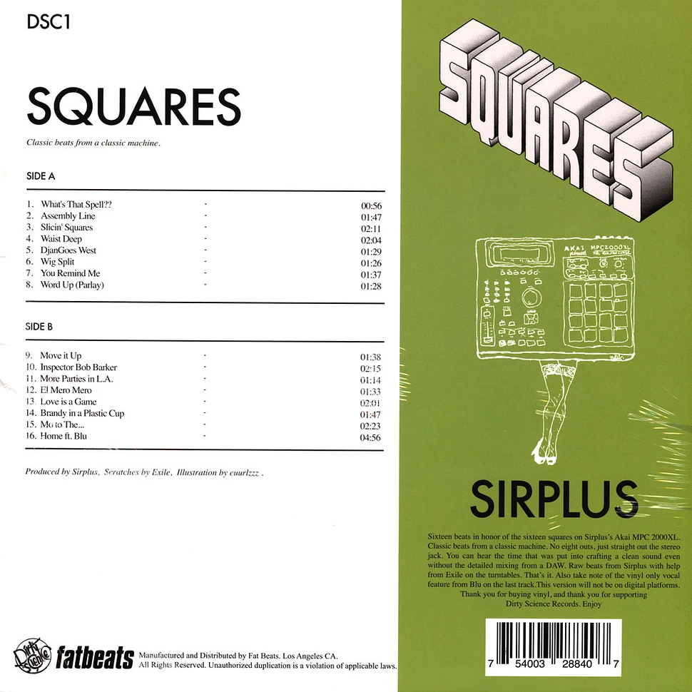 Sirplus - Squares