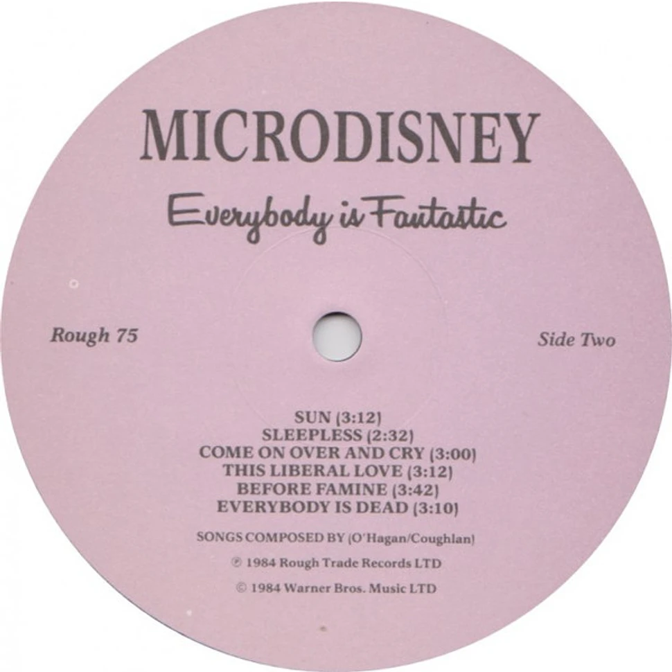Microdisney - Everybody Is Fantastic