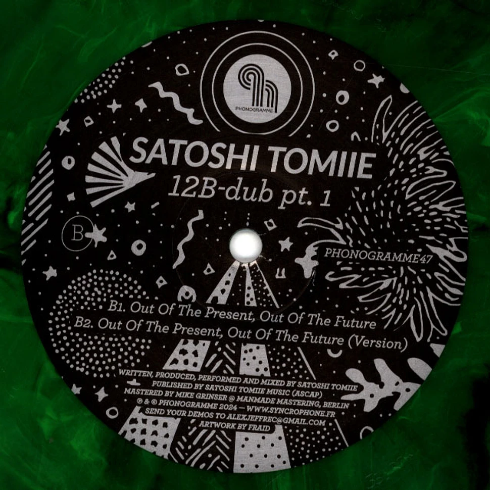 Satoshi Tomiie - 12b-Dub Part 1 Splattered Green Vinyl Edition