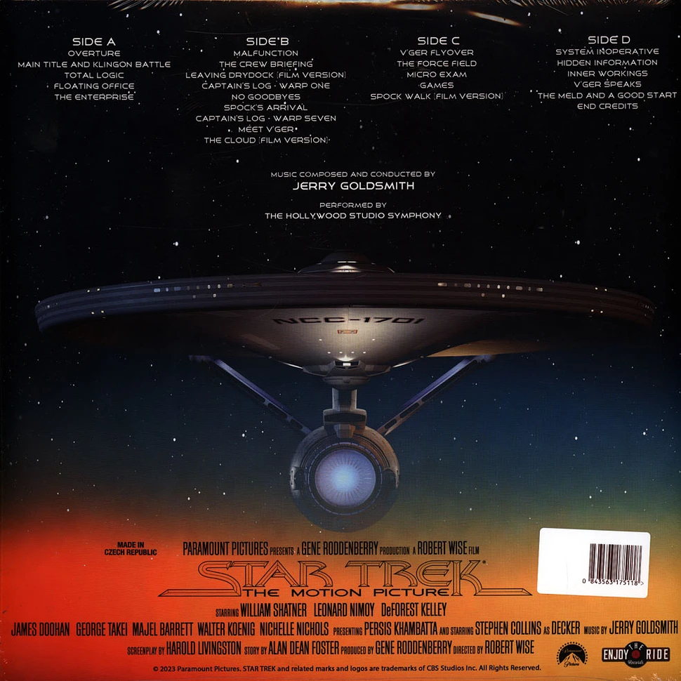 Jerry Goldsmith - OST Star Trek: The Motion Picture Orange Vinyl Edition