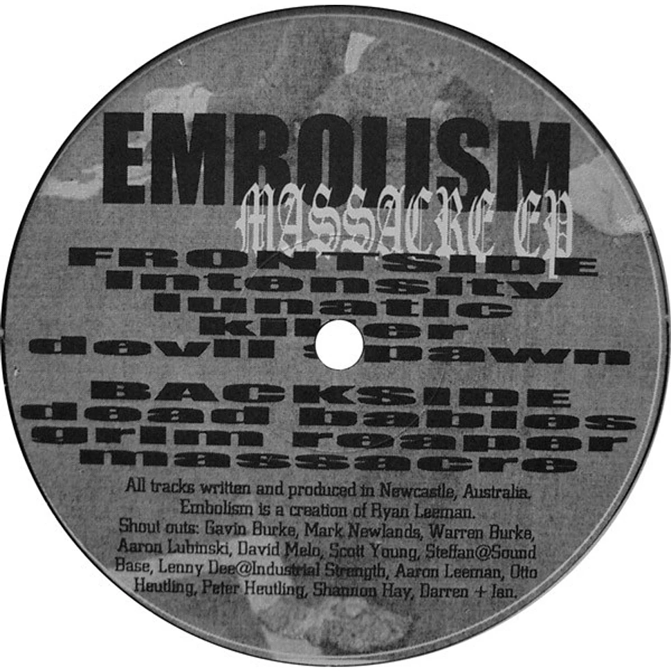 Embolism - Massacre EP