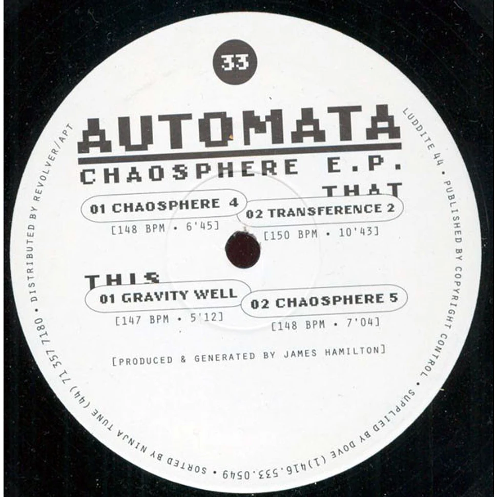 Automata - Chaosphere E.P.