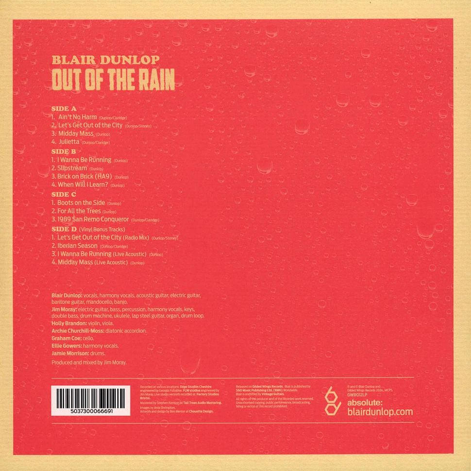 Blair Dunlop - Out Of The Rain