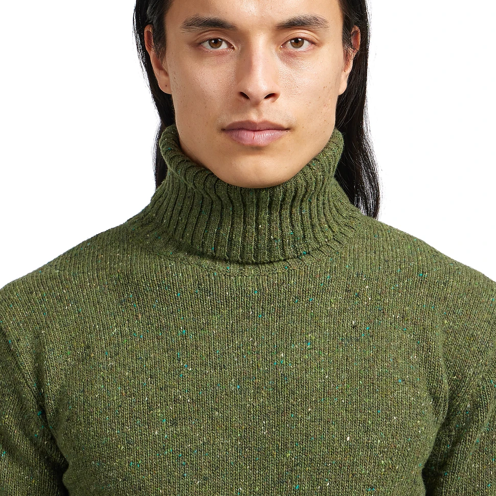 Universal Works - Tweed Knit Roll Neck