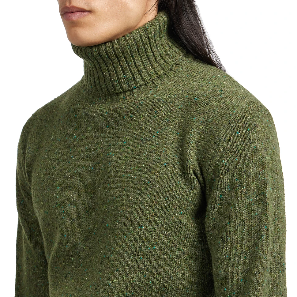 Universal Works - Tweed Knit Roll Neck