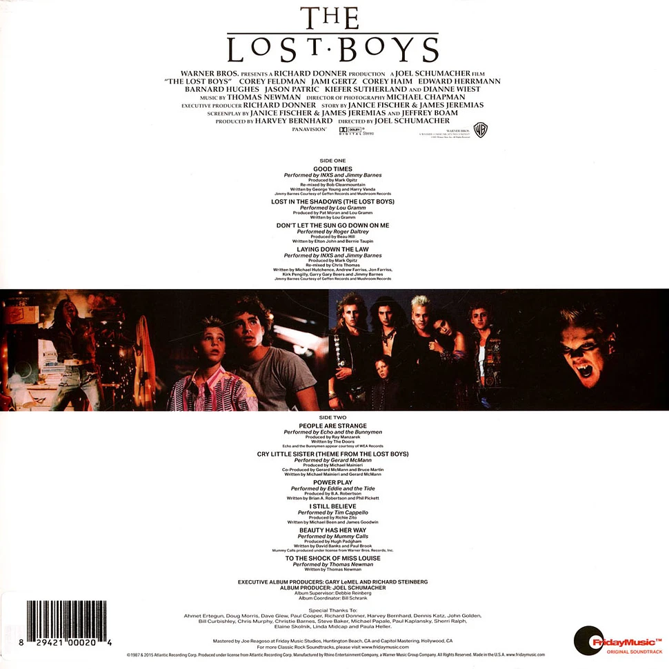 V.A. - OST The Lost Boys Black Vinyl Edition