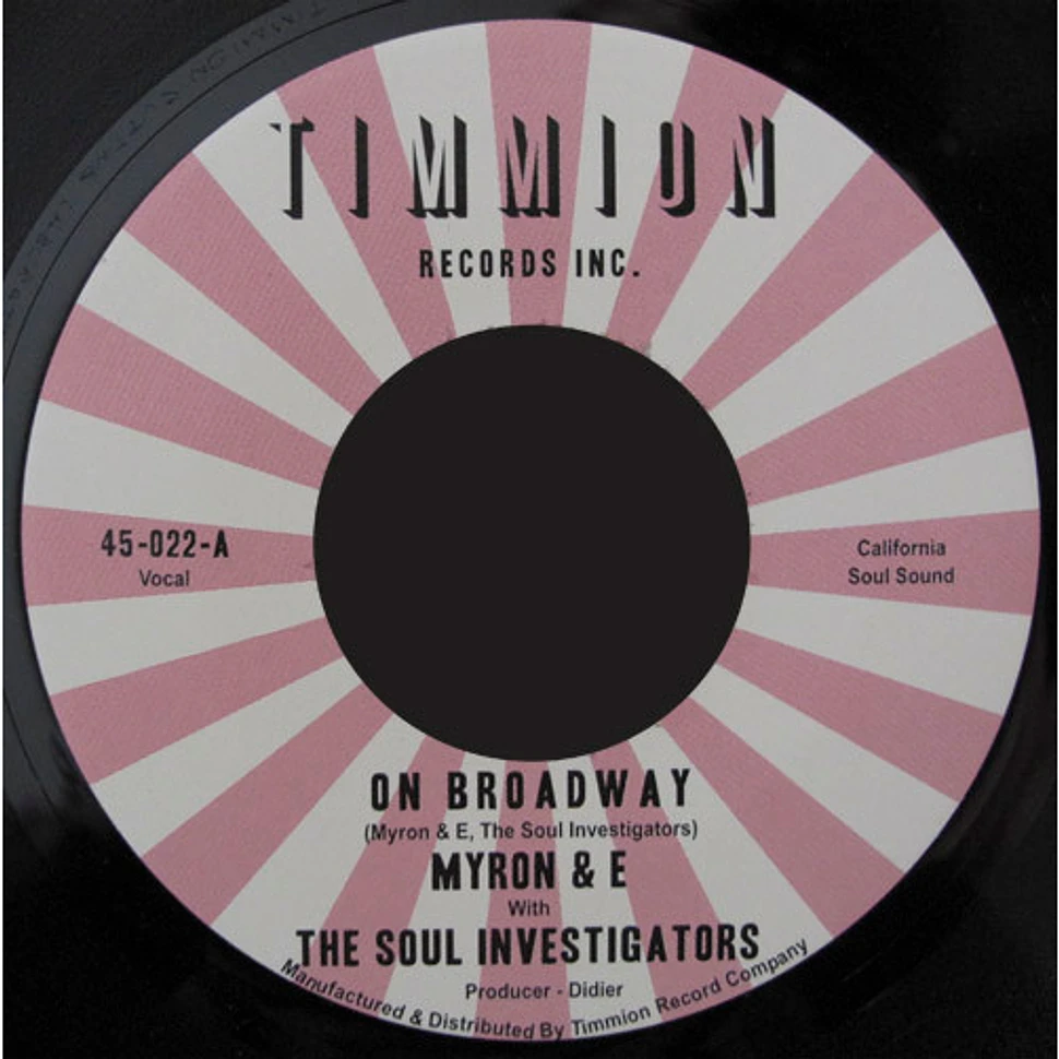 Myron And E With The Soul Investigators - On Broadway