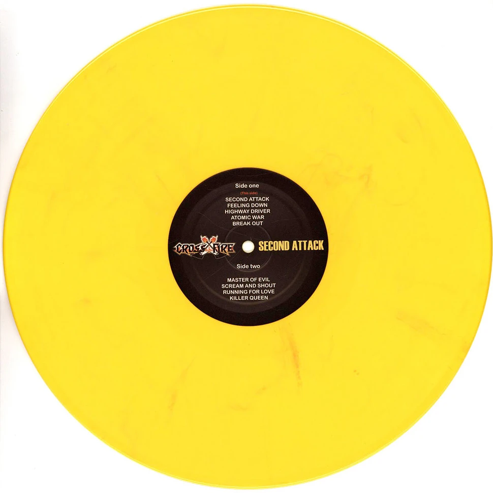 Crossfire - Second Attack Yellow Vinyl Edition