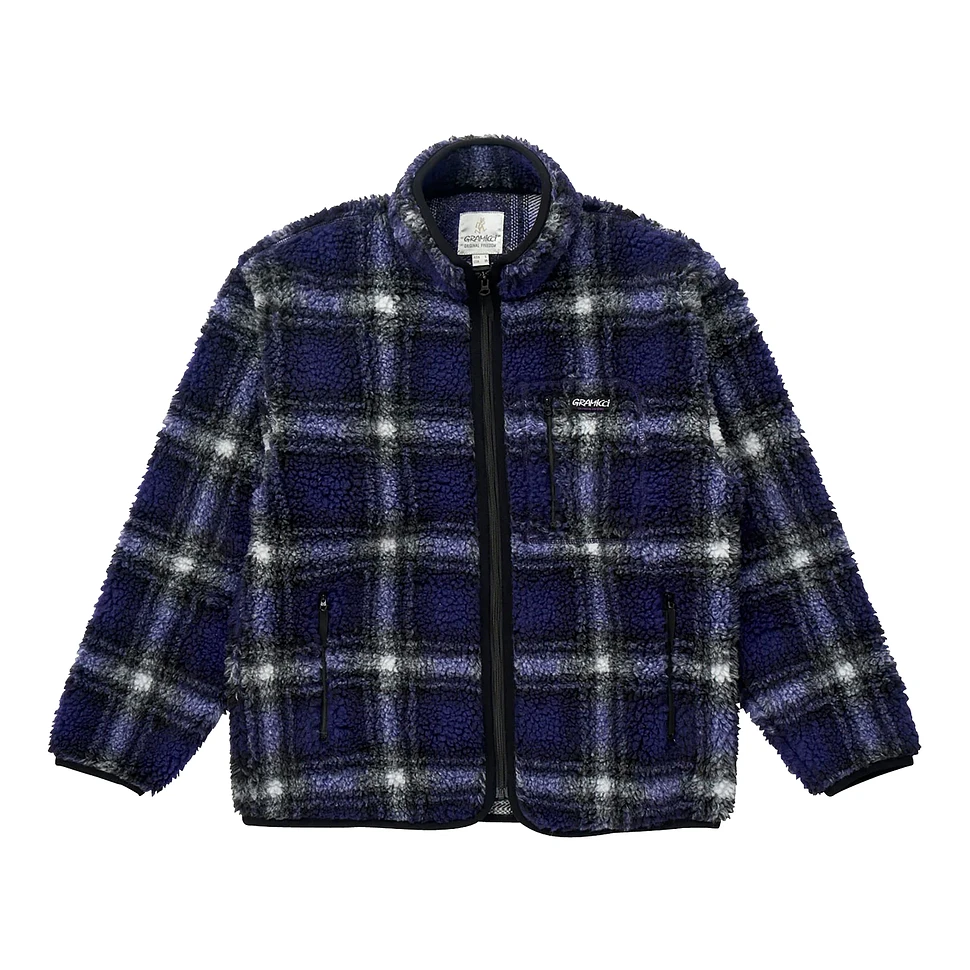 Gramicci - Shadow Plaid Sherpa Jacket