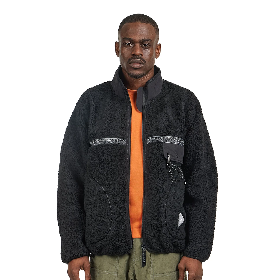 Gramicci x and wander - JQ Tape Fleece Jacket