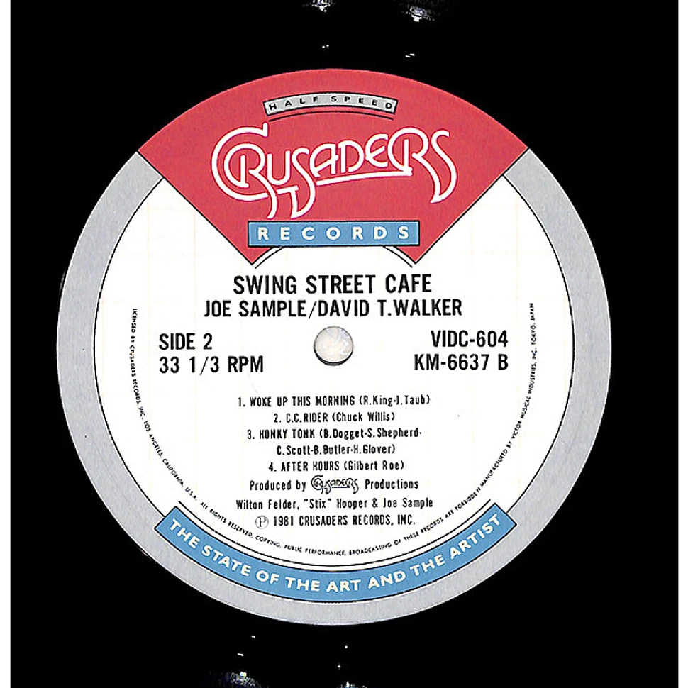 Joe Sample - David T. Walker - Swing Street Cafe