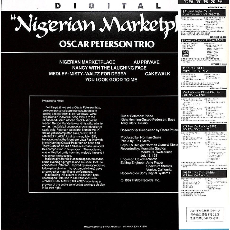 The Oscar Peterson Trio - Nigerian Marketplace