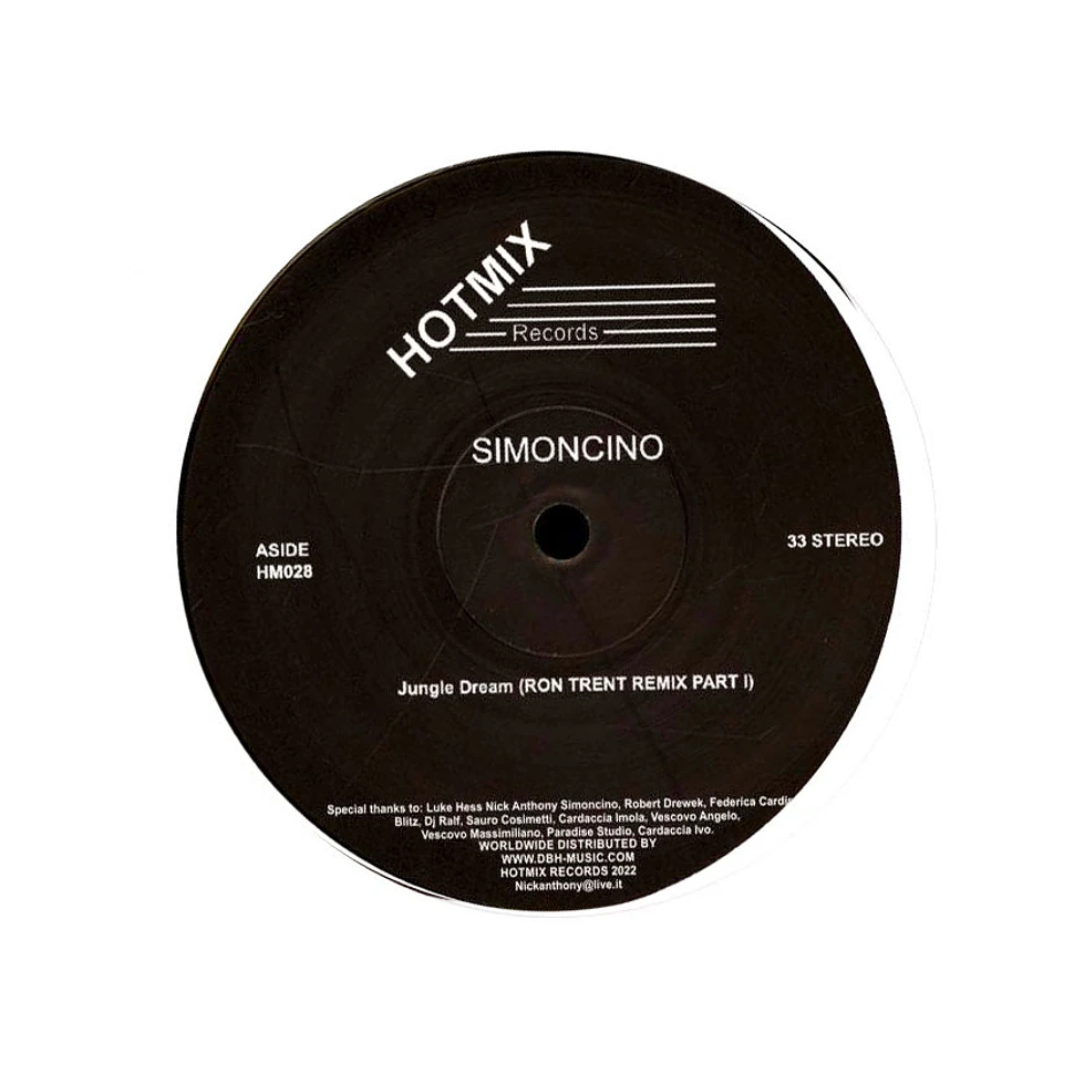 Simoncino - Jungle Dream Ron Trent Remixes Translucent Yellow Vinyl Edition