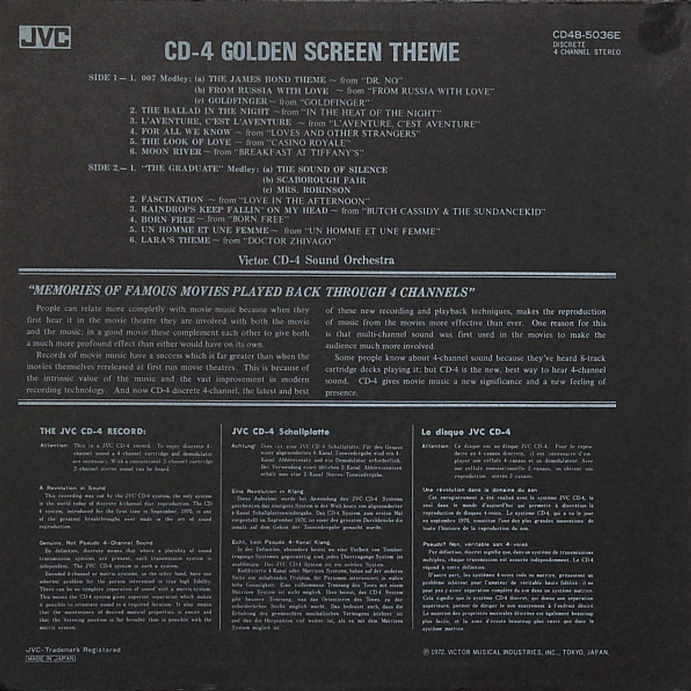 CD-4 Sound Orchestra - CD-4 Golden Screen Theme