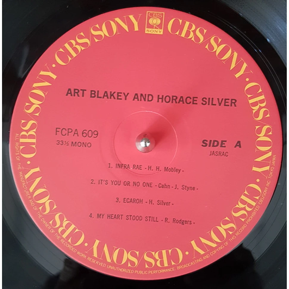 Art Blakey, Horace Silver - Art Blakey And Horace Silver