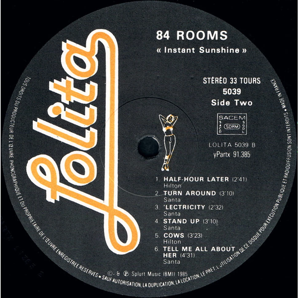 84 Rooms - Instant Sunshine