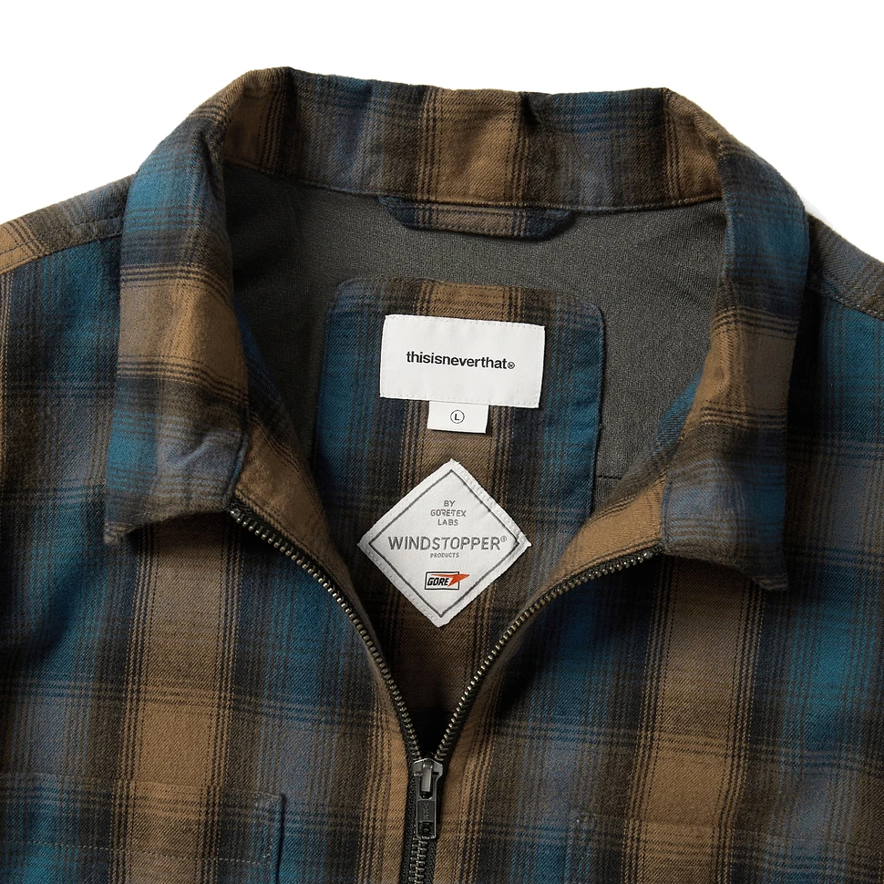 thisisneverthat - Gore-Tex Windstopper Shaggy Check Shirt