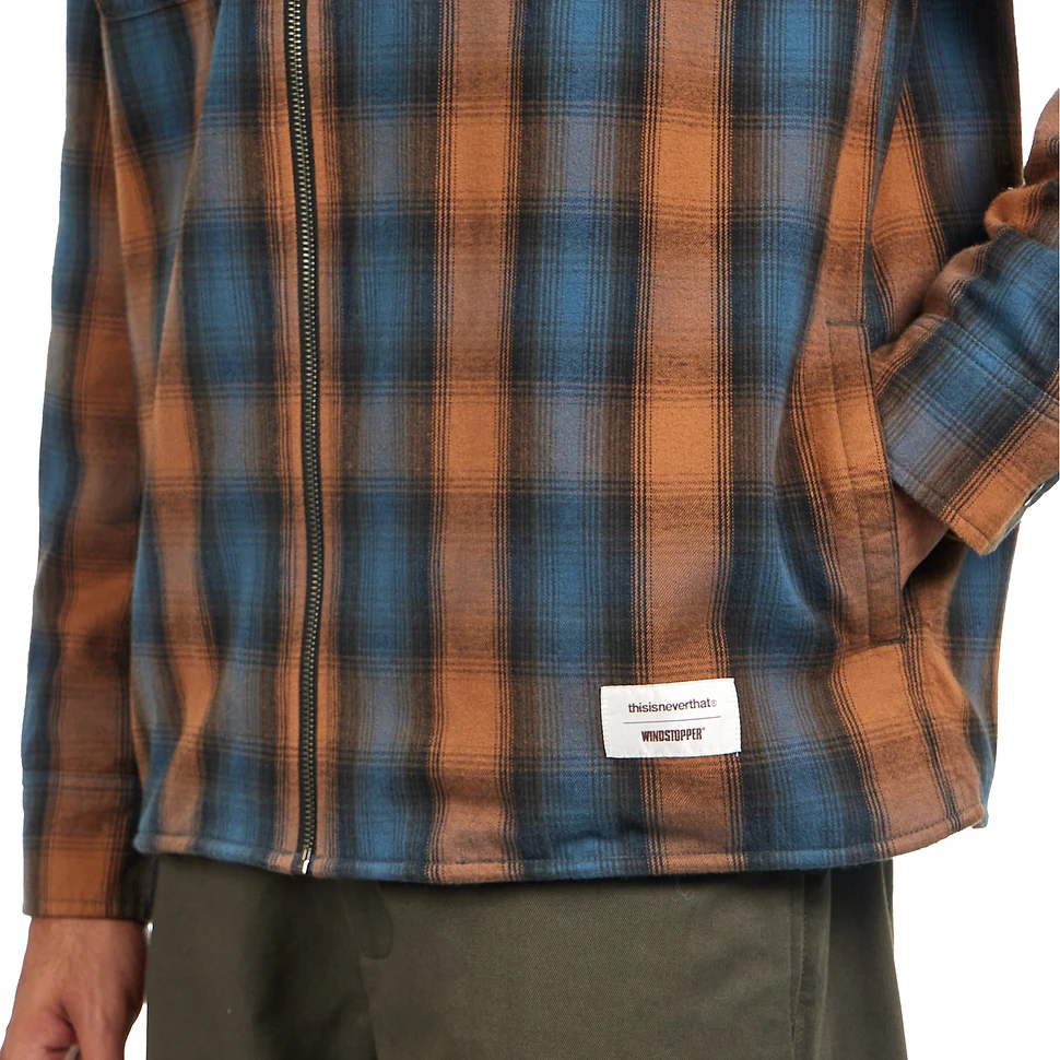 thisisneverthat - Gore-Tex Windstopper Shaggy Check Shirt