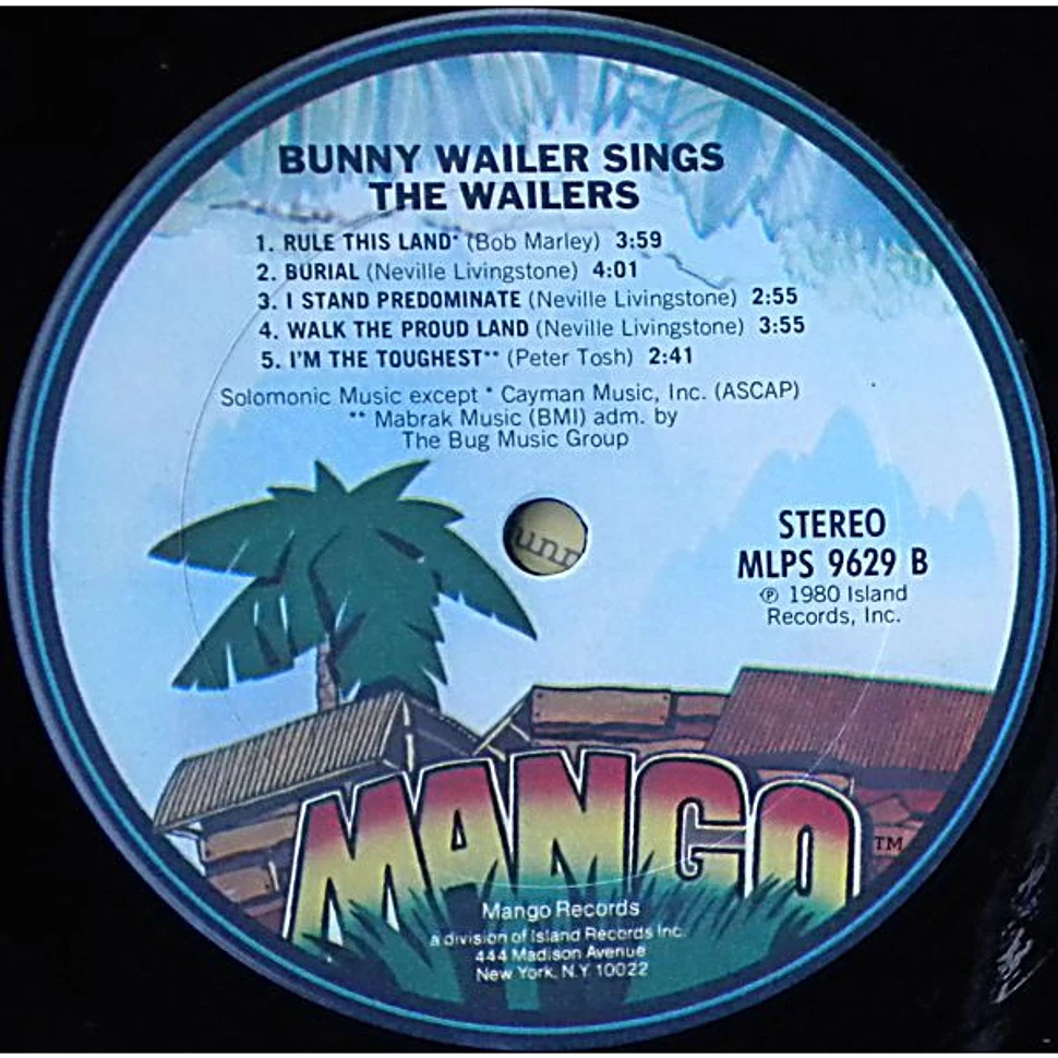 Bunny Wailer - Sings The Wailers