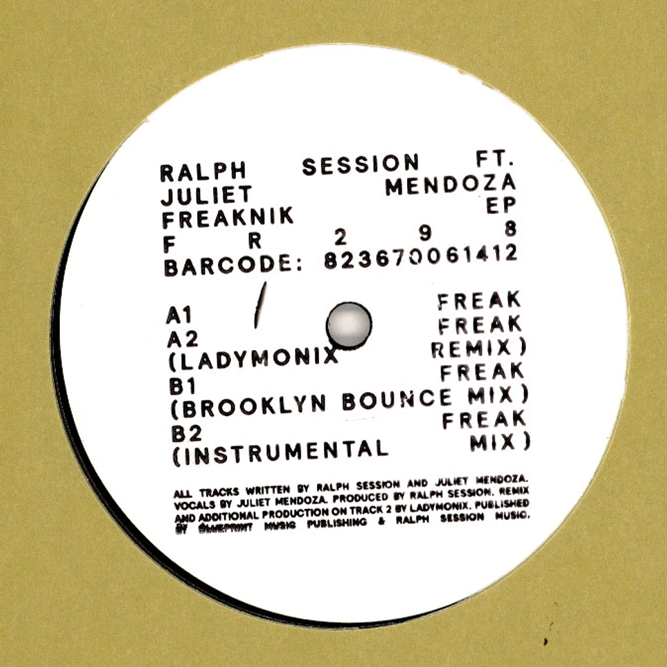 Ralph Session - Freaknik EP