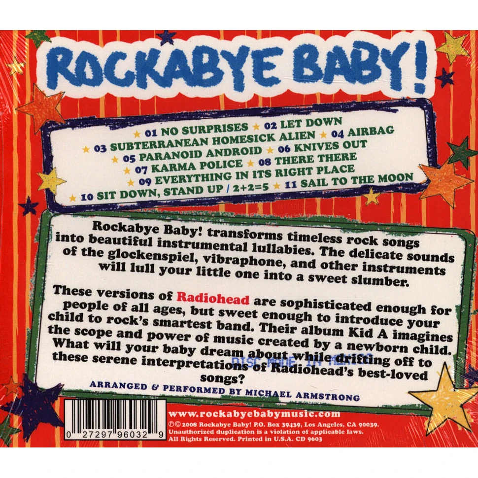 Rockabye Baby! - Lullaby Renditions Of Radiohead