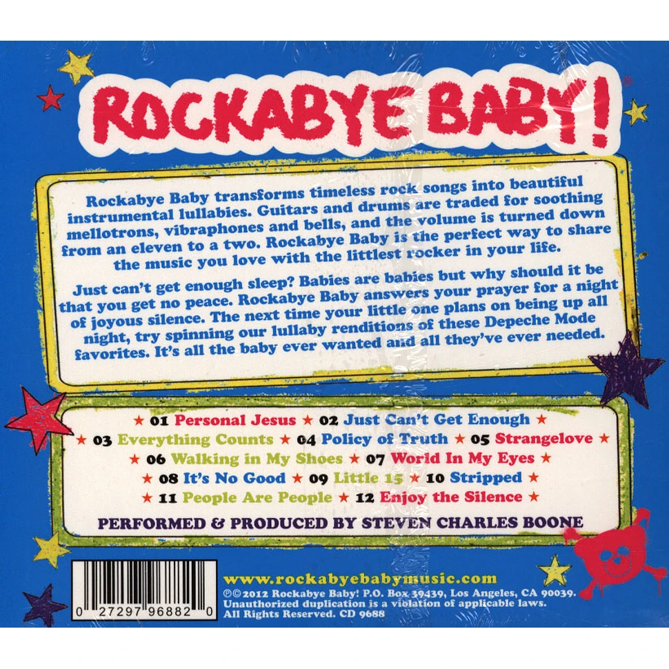 Rockabye Baby! - Lullaby Renditions Of Depeche Mode