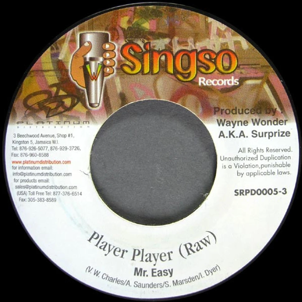 Mr. Easy - Player Player