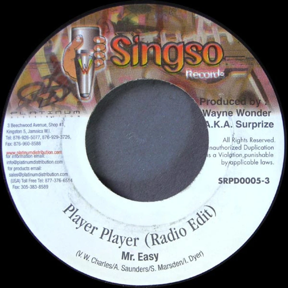 Mr. Easy - Player Player