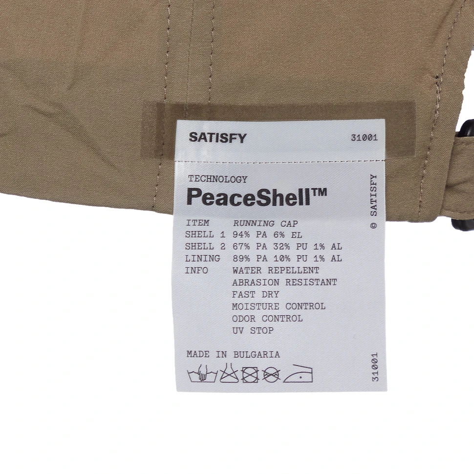 Satisfy - PeaceShell Running Cap