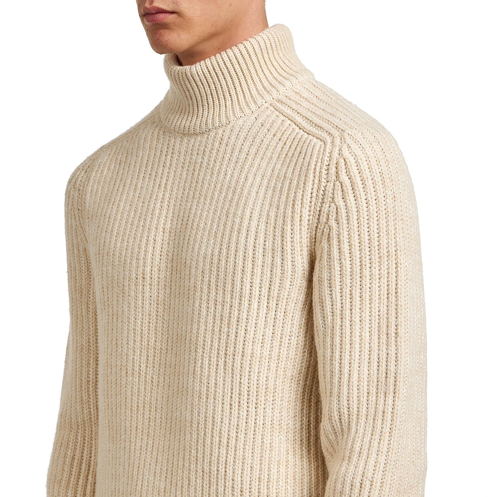 Edwin - Roni High Collar Sweater