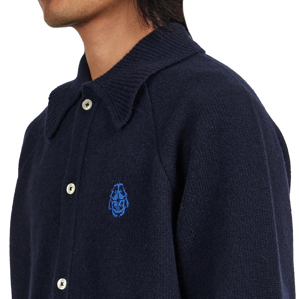 Edwin - Mars Polo Cardigan